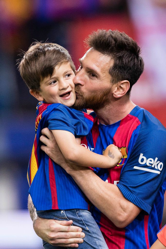messi son images