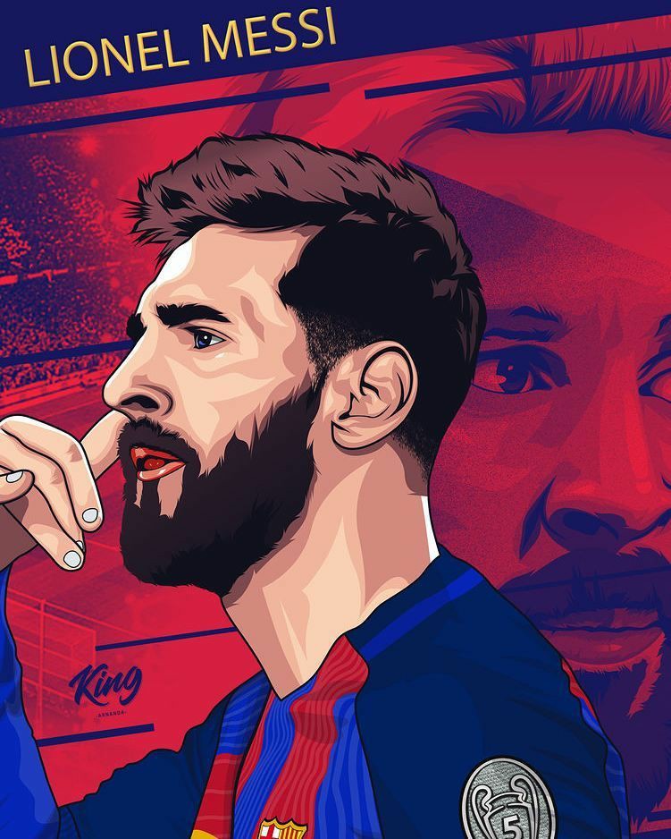 messi vector images for free download in hd