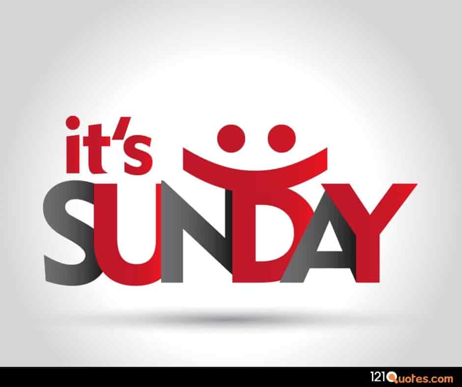 it is sunday with HD images