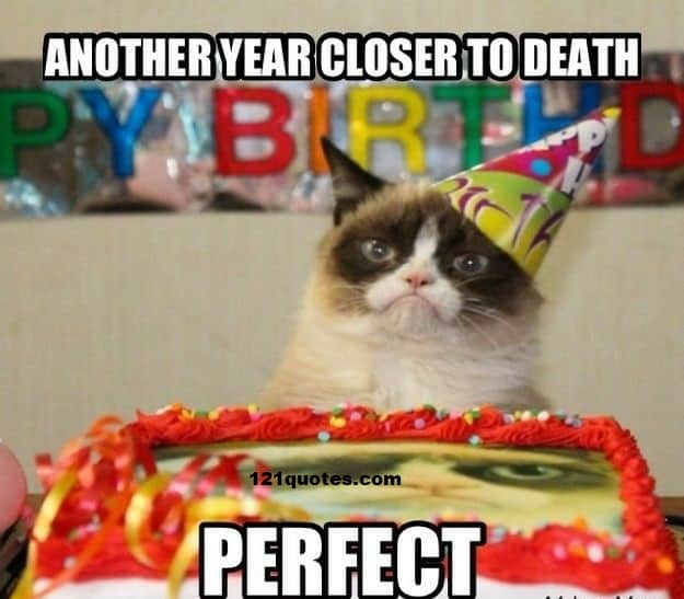 another year closer to death memes