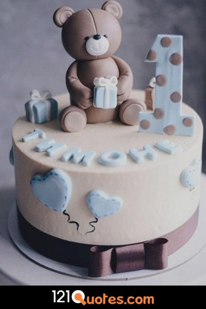 1st birthday cake images for boy