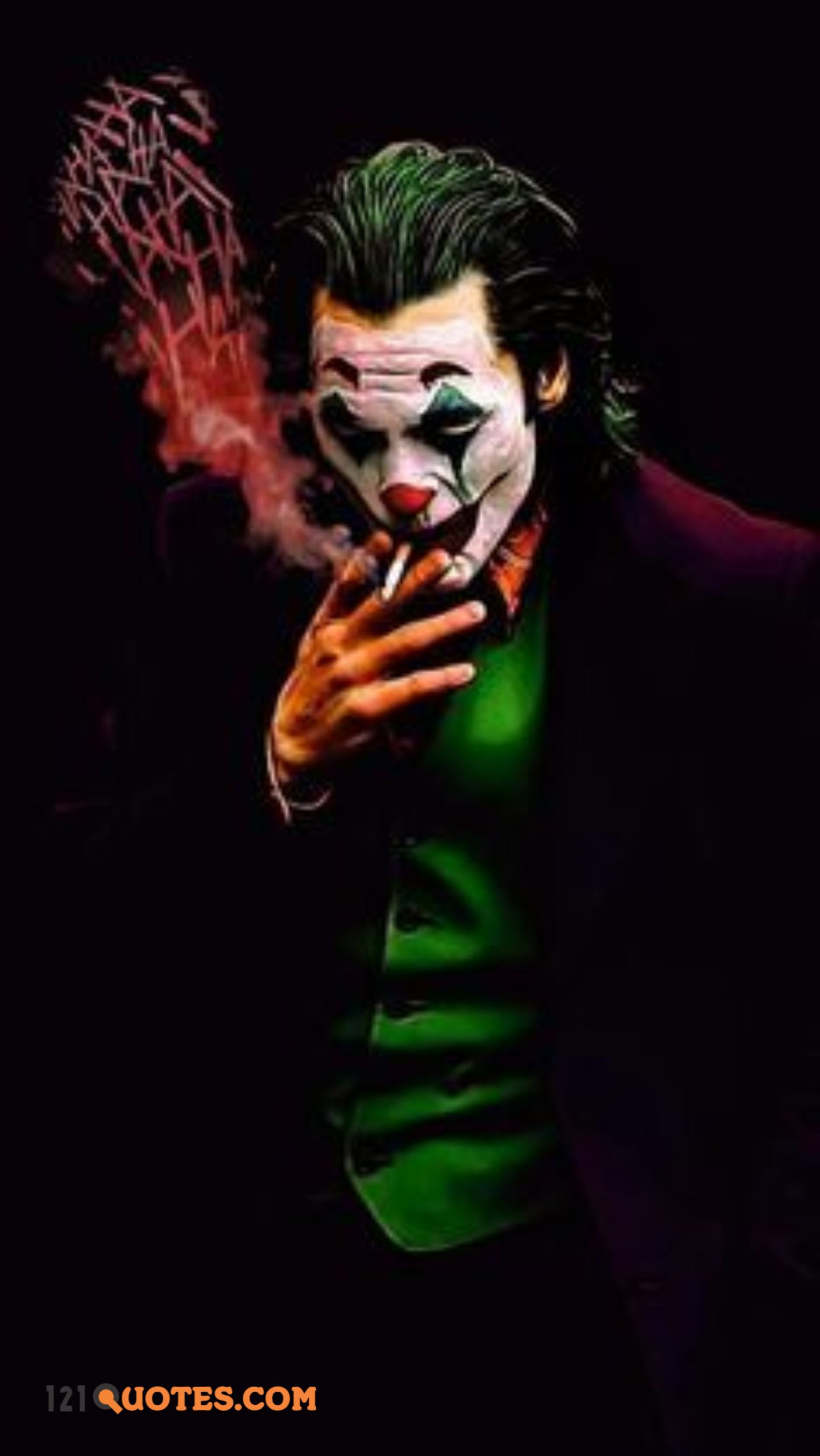 Wallpaper 4k joker Joker Smile