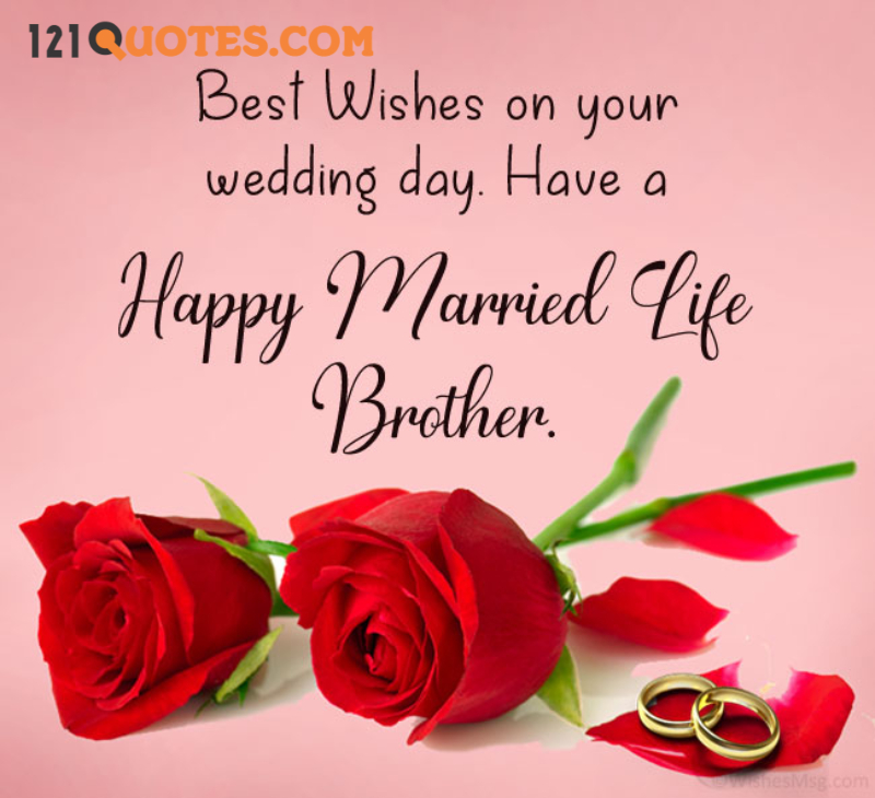 wedding wishes for brother pic