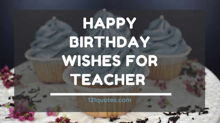 Beautiful Birthday Wishes for Teacher With Beautiful Images