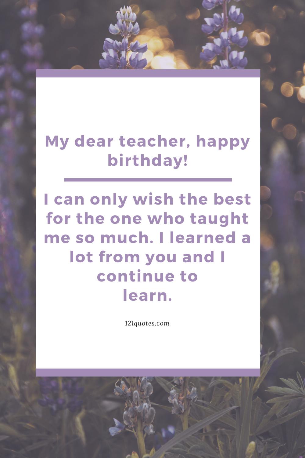 100+ Beautiful Birthday Wishes for Teacher With Beautiful Images