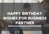 50+ Best Happy Birthday Wishes for Business Partner happy birthday wishes for business partner