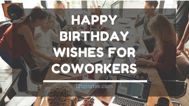 happy birthday wishes for coworker