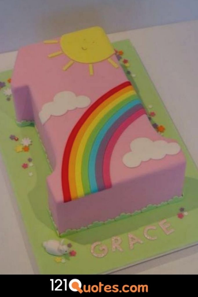 1st birthday cake for boy design