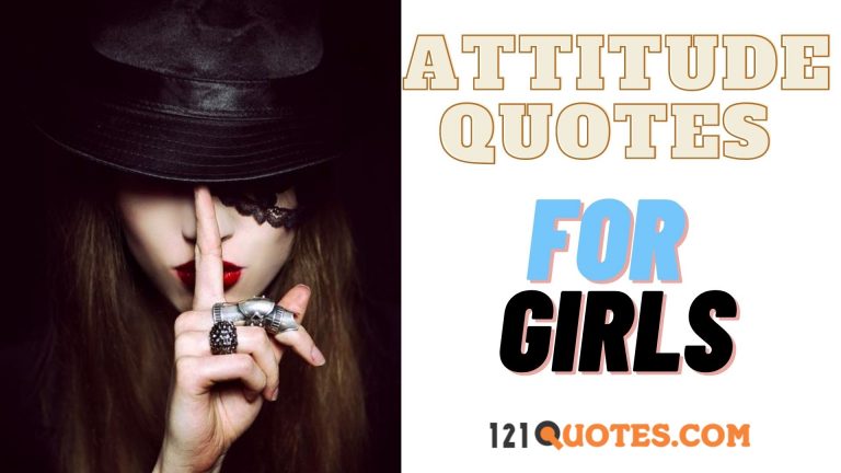 Attitude Quotes For Girls