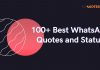 100+ Best WhatsApp Quotes and Status For Girlfriend and Boyfriend Best WhatsApp Quotes
