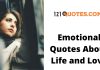 Emotional Quotes about Life and Love | Emotional Shayari for Girlfriend Emotional Quotes
