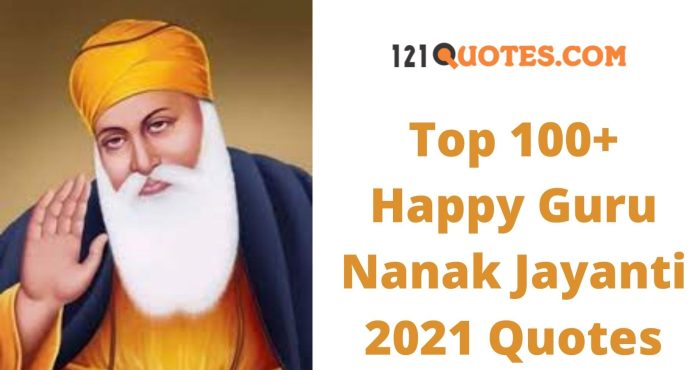 Happy Guru Nanak Jayanti 2021 Quotes