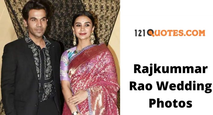 Rajkummar Rao and Patralekhaa Marriage Photos