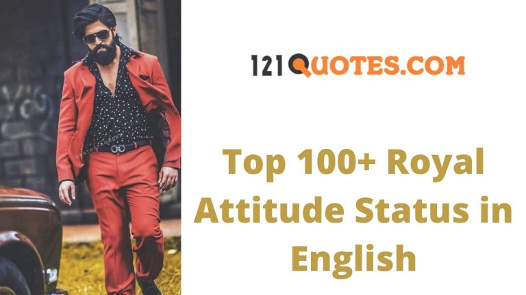 100+ Royal Attitude Status in English For Boys and Girls