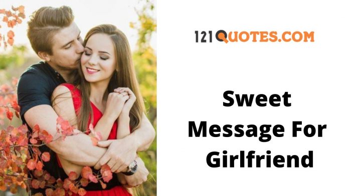 Sweet Message For Girlfriend