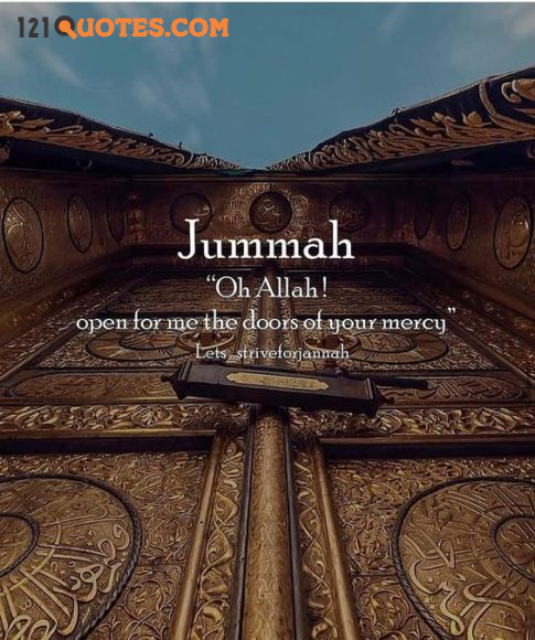 100+ Beautiful Islamic Jumma Mubarak Quotes With Images, Dua & Wishes