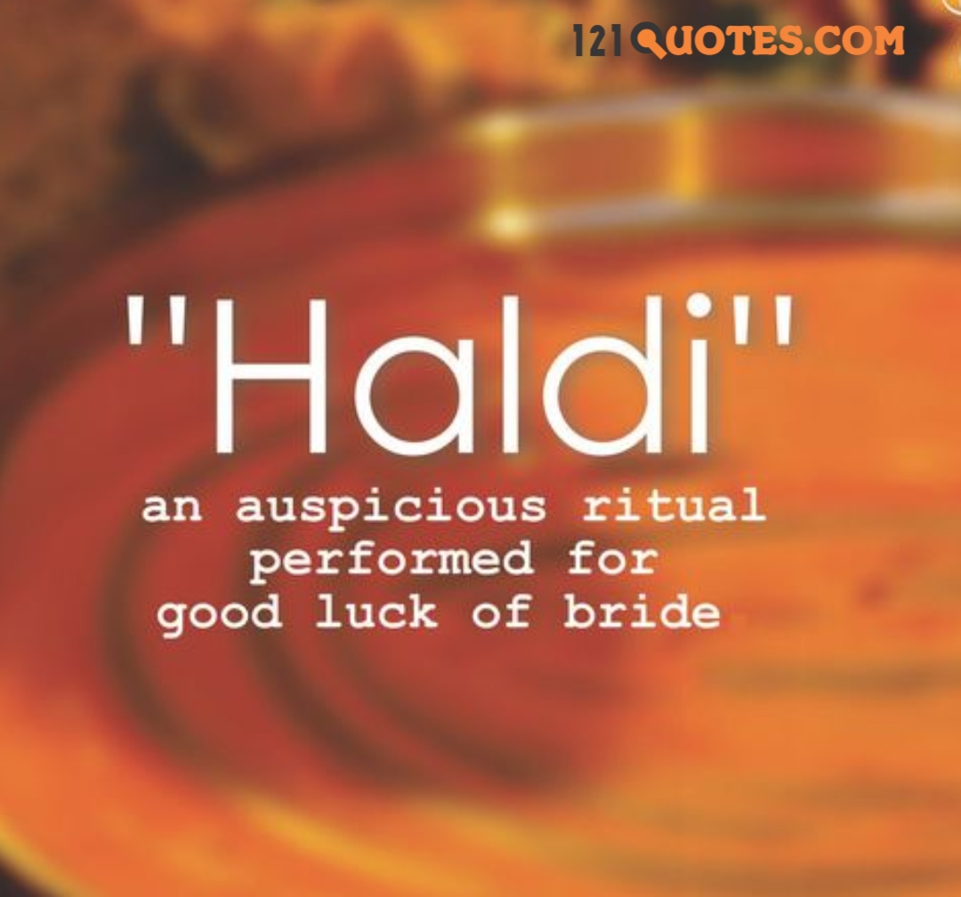 quotes on haldi ceremony pic 