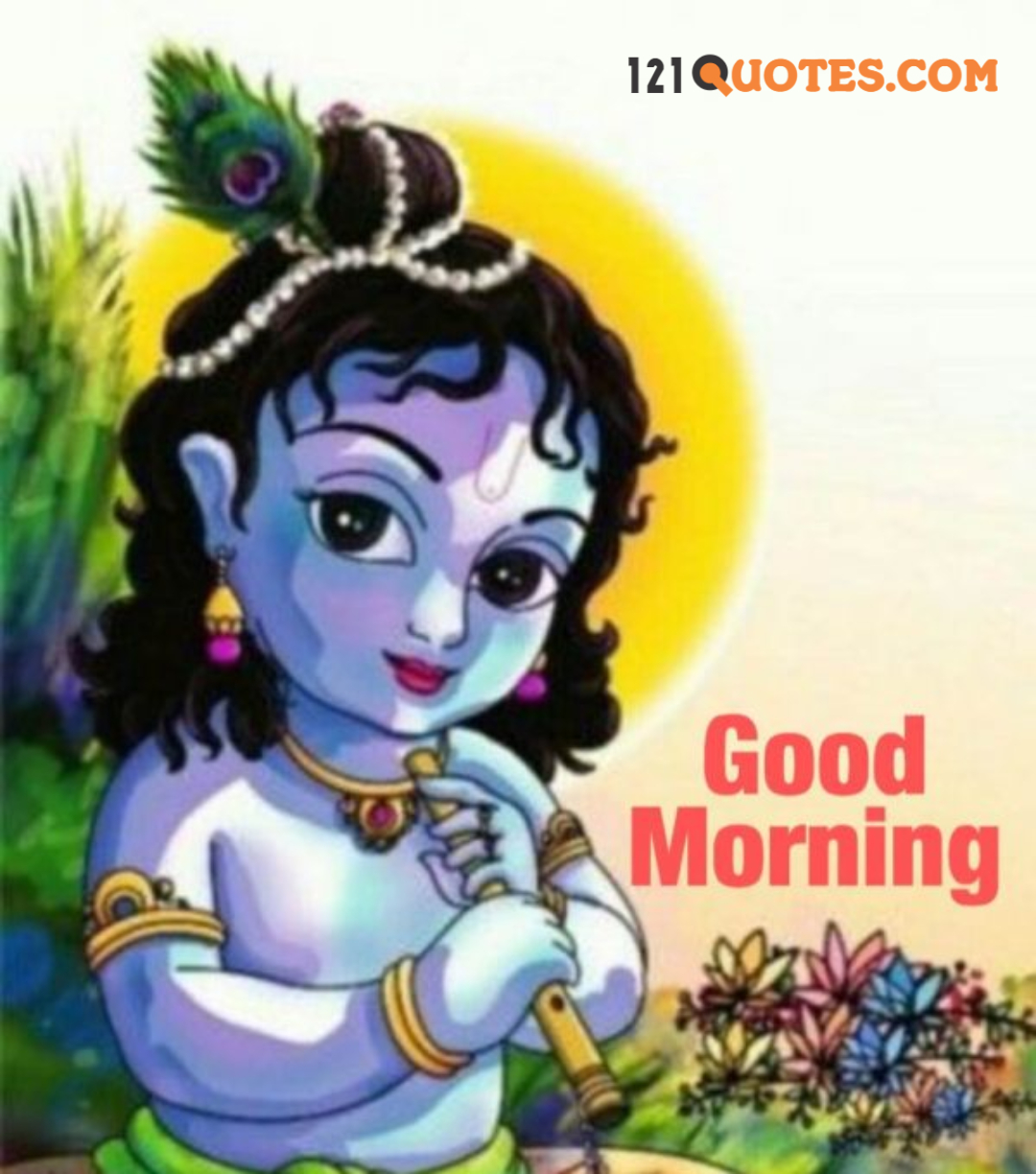 bal krishna morning greetings quotes pic 