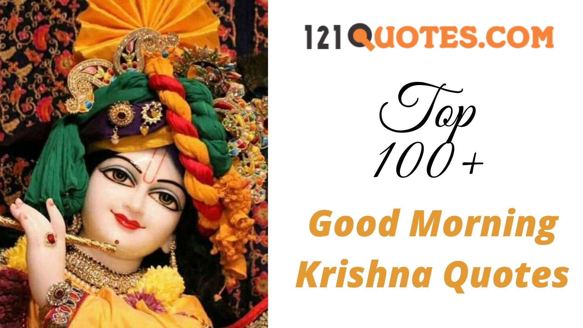 100+ Good Morning Krishna Quotes, Beautiful Bal Krishna Shayari