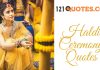 Top 100+ Haldi Ceremony Quotes For Bestie, Friend, Sister Haldi Ceremony Quotes