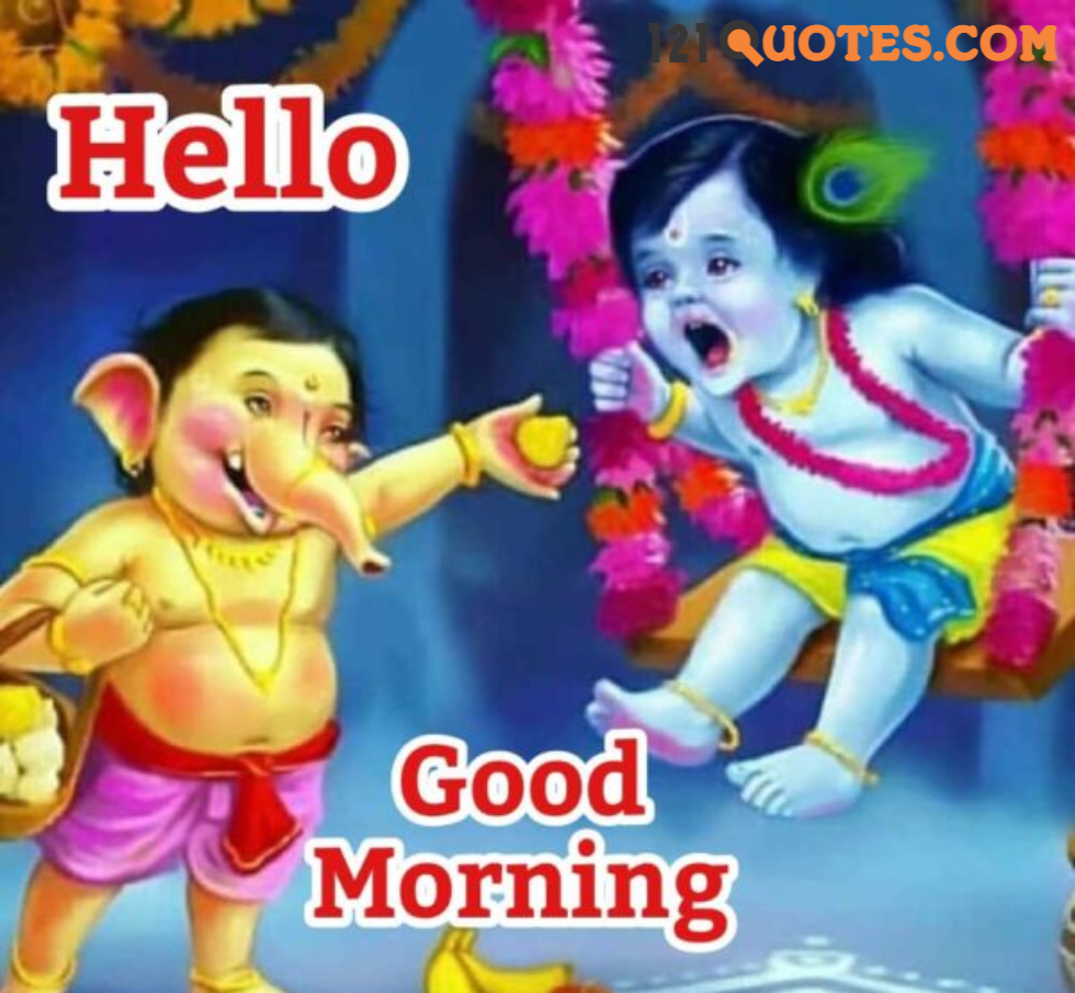 bal krishna morning greetings quotes pic 