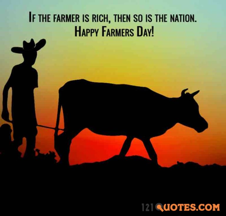National Farmers Day 2021 Images With Quotes In HD Kisan Diwas Quotes