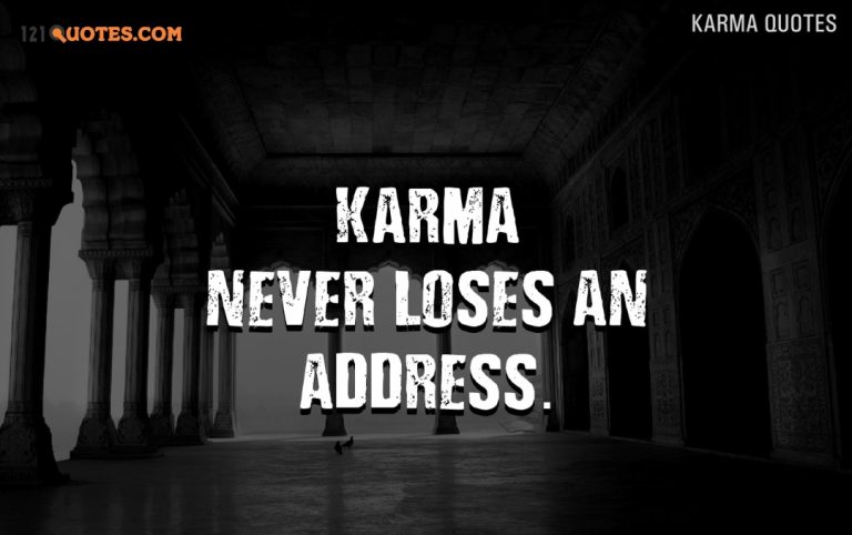 Karma Quotes