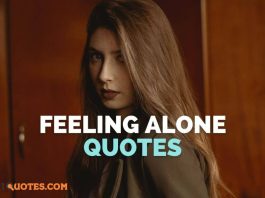 Feeling Alone quotes